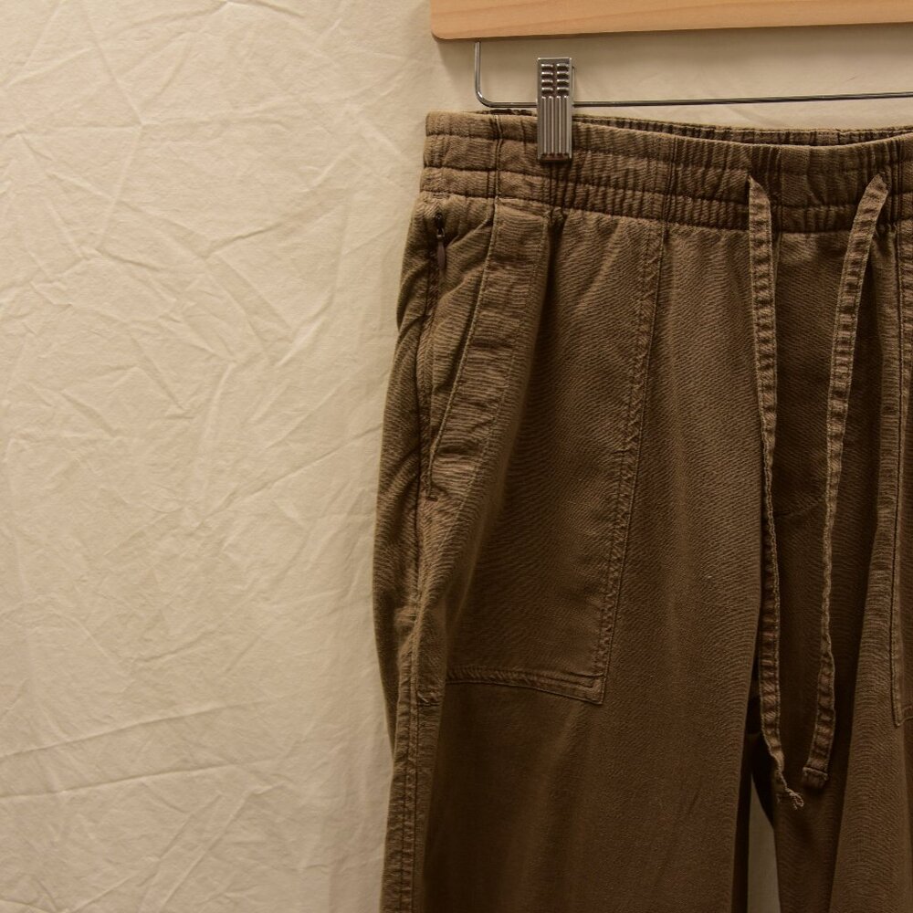 Abercrombie & Fitch Stretch Linen Blend Trousers - WXS
